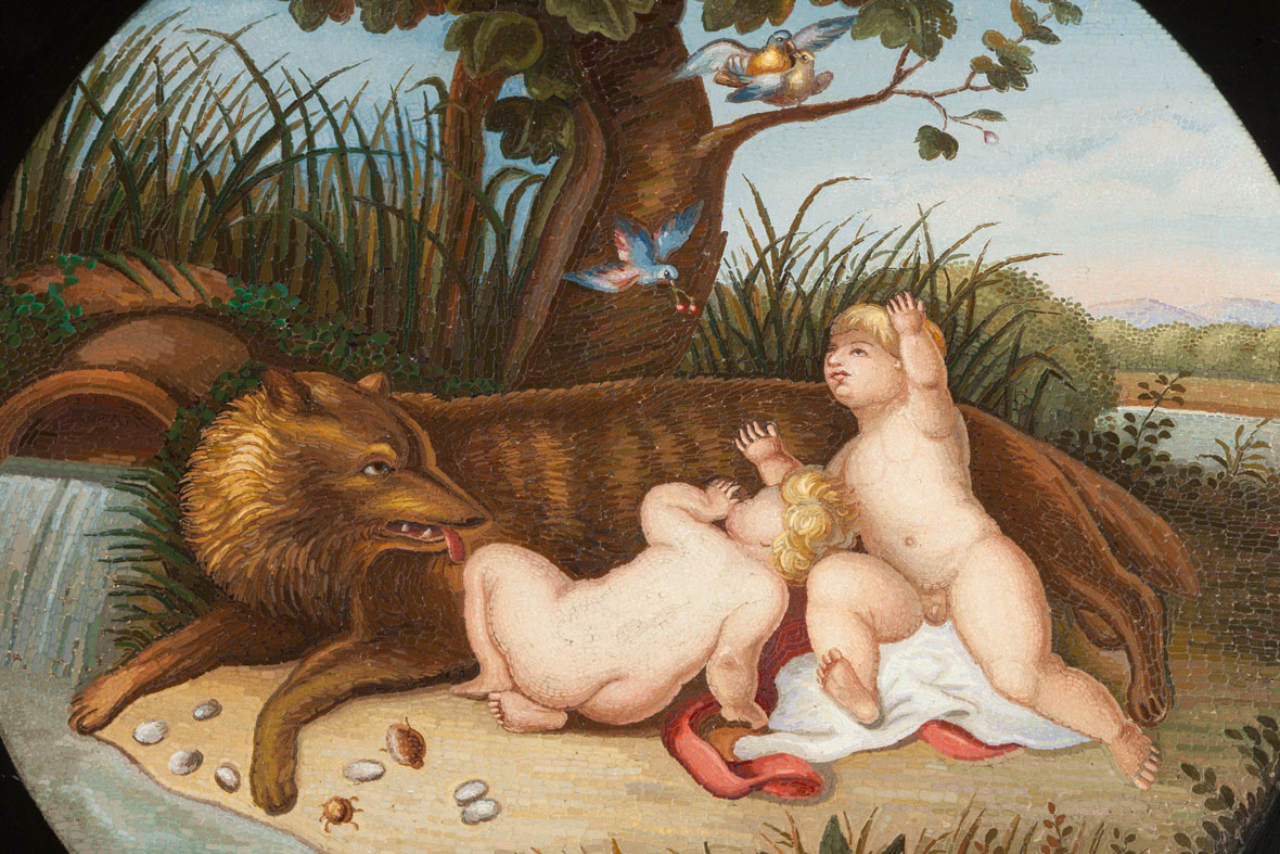 Romulus and Remus Plaque